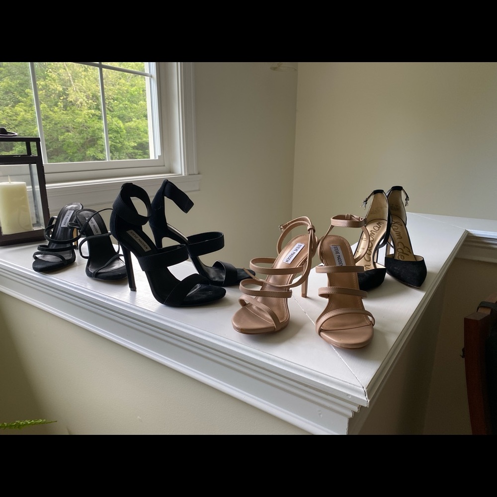 Steve Madden and Sam Edelman sandals